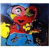 Image 1 : Karel Appel Oil on Canvas - The Boy III