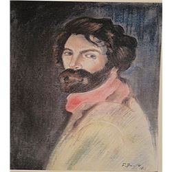 Frederic Bazille - Self Portrait