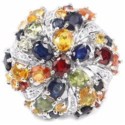 Natural Fancy Sapphire Ring