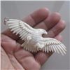 Image 1 : Hand Carved Flying Eagle Pendant