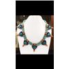 Image 1 : Tibet Hand Made Turquoise, Coral, Lapis Lazuli Necklace