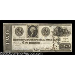 Jackson, MI- Detroit &amp; Jackson Rail Road Bank