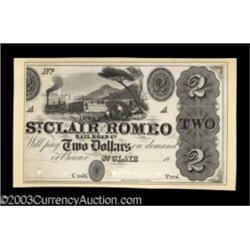 St. Clair, MI- The St. Clair &amp; Romeo Rail Road Co.