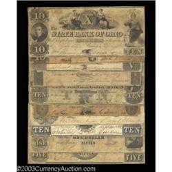 Ten Real and Counterfeit Ohio Notes