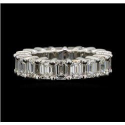 14KT White Gold 7.65ctw Diamond Eternity Band