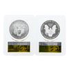 Image 2 : Lot of (2) 2016-W $1 American Silver Eagle Coins PCGS MS70 & PR70DCAM