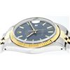 Image 5 : Gents Rolex Two Tone Blue Index Yellow Gold Fluted Datejust Wristwatch