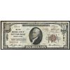 Image 1 : 1929 $10 The Pitt National Bank of Pittsburgh PA National Currency Note