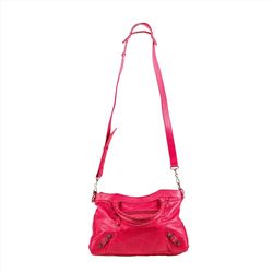 Balenciaga Pink Leather Town Bag