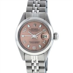 Rolex Stainless Steel Datejust Ladies Wristwatch