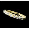 Image 2 : 18KT Yellow Gold Ladies 0.30ctw Diamond Ring