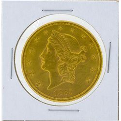 1885-S $20 Liberty Head Double Eagle Gold Coin