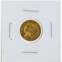 1909 $2 1/2 Indian Head Quarter Eagle Gold Coin