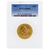 Image 1 : 1897 $10 Liberty Head Eagle Gold Coin PCGS MS63