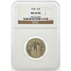 1930 Standing Liberty Silver Quarter NGC MS64 Full Head