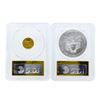 Image 2 : 2015 $5 American Gold Eagle & 2015-W $1 American Silver Eagle Coins PCGS MS70