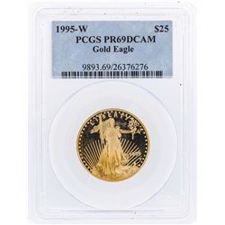 1995-W $25 American Gold Eagle Coin PCGS PR69DCAM