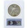 Image 2 : 1925 $1 Peace Silver Dollar Coin PCGS MS65