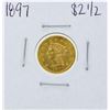 Image 1 : 1897 $2 1/2 Liberty Head Quarter Eagle Gold Coin