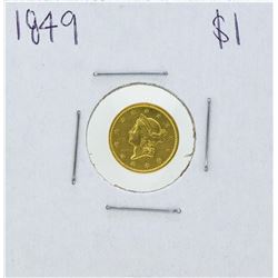 1849 $1 Liberty Head Gold Dollar Coin