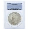 Image 1 : 1890-S $1 Morgan Silver Dollar Coin PCGS MS65
