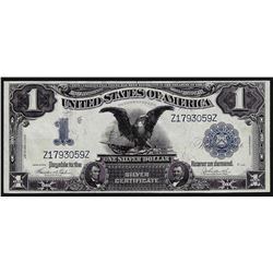 1899 $1 Black Eagle Silver Certificate Note