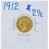 Image 1 : 1912 $2 1/2 Indian Head Quarter Eagle Gold Coin
