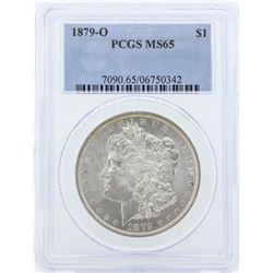 1879-O $1 Morgan Silver Dollar Coin PCGS MS65