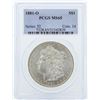 Image 1 : 1881-O $1 Morgan Silver Dollar Coin PCGS MS65