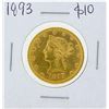 Image 1 : 1893 $10 Liberty Head Eagle Gold Coin