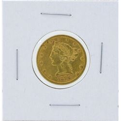 1886-S $5 Liberty Head Half Eagle Gold Coin