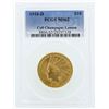 Image 1 : 1910-D $10 Indian Head Eagle Gold Coin PCGS MS62