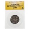 Image 1 : 1478-1485 1/2 Lira Venitian Doges Giovanni Moce Nigo AR Marello O Mezza Coin ANA