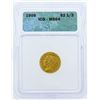 Image 1 : 1909 $2 1/2 Indian Head Quarter Eagle Gold Coin ICG MS64