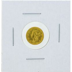 1853 $1 Liberty Head Dollar Gold Coin Type 1