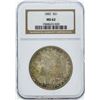 Image 1 : 1882 $1 Morgan Silver Dollar Coin NGC MS62