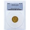 Image 1 : 1909 $2 1/2 Indian Head Quarter Eagle Gold Coin PCGS AU55
