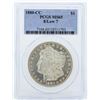 Image 1 : 1880-CC $1 Morgan Silver Dollar Coin PCGS MS65 8/Low 7