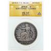 Image 1 : 1876-S $1 Trade Silver Dollar Coin ANACS VG10 Details