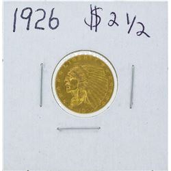 1926 $2 1/2 Indian Head Quarter Eagle Gold Coin
