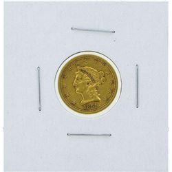 1861 $2 1/2 Liberty Head Quarter Eagle Gold Coin