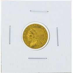 1909 $2 1/2 Indian Head Quarter Eagle Gold Coin