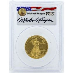 1987-P $25 American Gold Eagle Coin Reagan Legacy Series PCGS PR69DCAM
