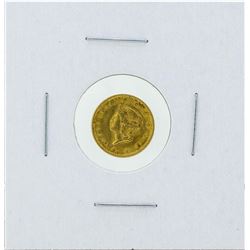 1853 $1 Liberty Head Dollar Gold Coin Type 3