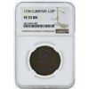 Image 1 : 1730 Great Britain 1/2 Penny Coin NGC VF25BN