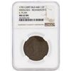 Image 1 : 1795 Great Britain 1/2 Penny Middlesex Richardsons Coin NGC MS62BN