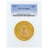 Image 1 : 1927 $20 St. Gaudens Double Eagle Gold Coin PCGS MS66