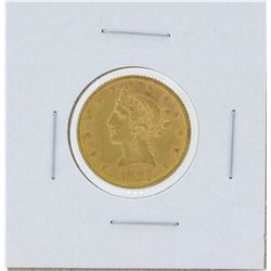 1892 $5 Liberty Head Half Eagle Gold Coin