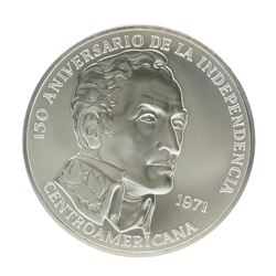 1971 Republic of Panama 20 Balboas 2000 Grains Sterling Silver Coin