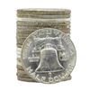 Image 2 : Roll of (20) 1962-D Brilliant Uncirculated Franklin Half Dollar Coins